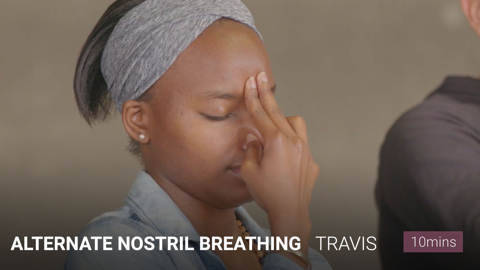.Alternate Nostril <b>Breathing</b>.
