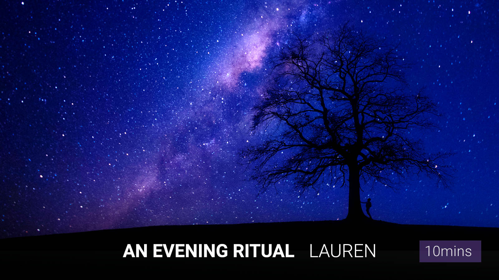 .An Evening <b>Ritual</b>.