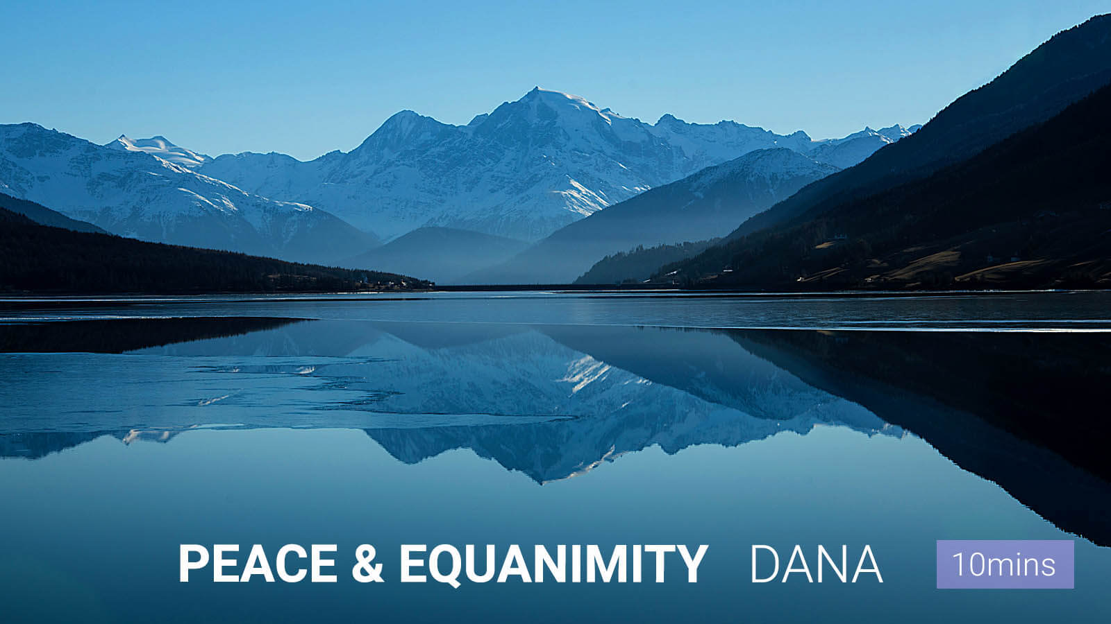 .Peace <br/>& <b>Equanimity</b>.