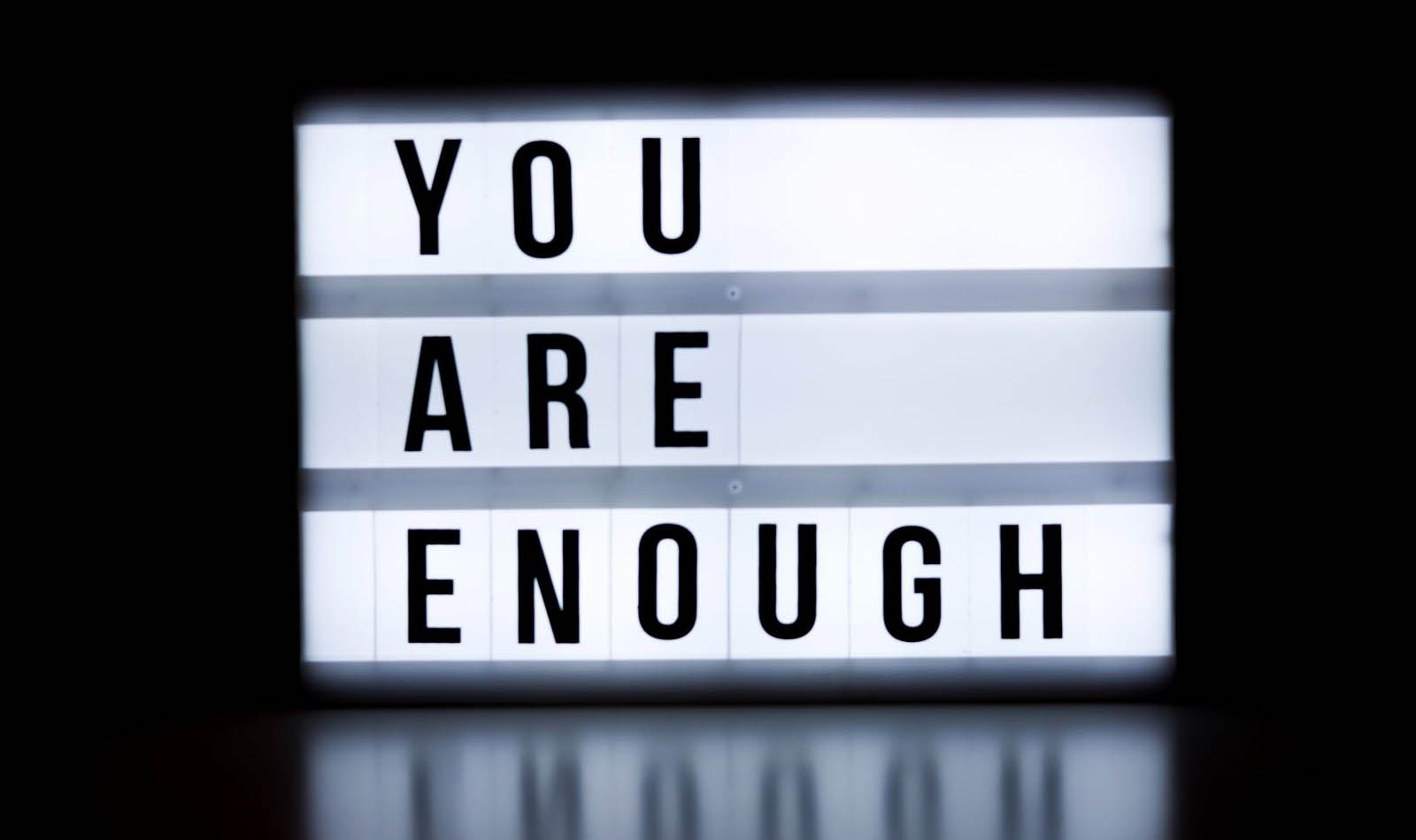 YOU ARE ENOUGH blog