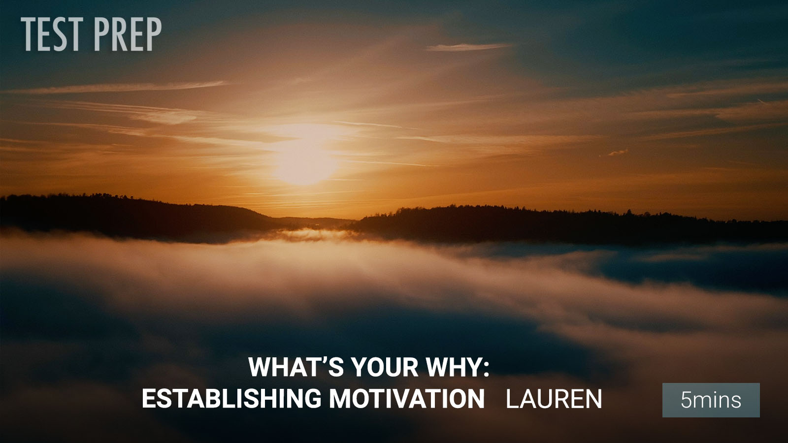 .Establishing Motivation.